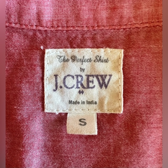 J. Crew ‘Perfect Shirt’ button-down long sleeved collared shirt - Picture 5 of 5